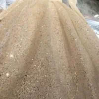 لباس عروس همراه با تور
