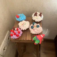 شمع های کاپ کیکی و کیک