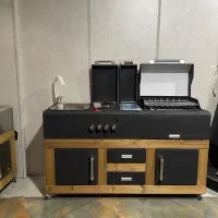 باربیکیو و آیلند استیل و مشکی