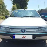 پژو GLX 405 مدل 1386دوگانه کارخانه نقره ای