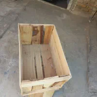 جعبه چوبی سیب