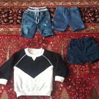 لباس پسرانه شلوارک