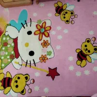 فرش ۶ متری دخترانه ...کمد طرح کیتی دخترانه