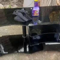 میز شیشه ای تی وی تلویزیون