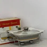 ظرف سوفله خوری وارمر دار