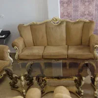مبلمان استیل کلاسیک 9 نفره