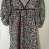 تونیک حریر طرح دار