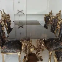 استیل مبل سلطنتی ومیز ناهار خوریش