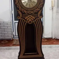 ساعت ایستاده چوبی سالم