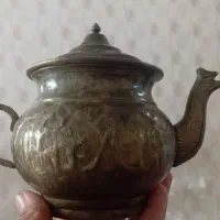 قوری برنجی عتیقه