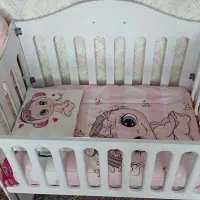 تخت کنار مادر در حد نو