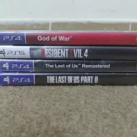 ۴ عدد بازی ps4و ps5