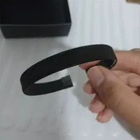 دستبند مردانه حصیری مشکی