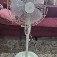 ۲ عدد پنکه پایه بلند ۳ کاره ثانی  سالم و مرتب