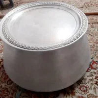 دیگ روحی ضخیم قدیمی خمره ای دهانه 40،کف 52