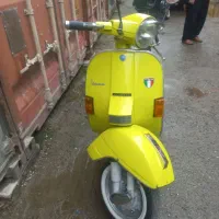 موتور وسپا ایتالیایی پلاک قدیم همه رنگ