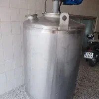 مخزن استیل میکسر دار