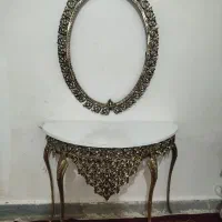 اینه شمعدان ساعت برنز