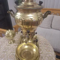 سماور برنجی گازی اصل