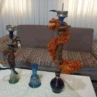 قلیون دوتا با شیشه اضافه