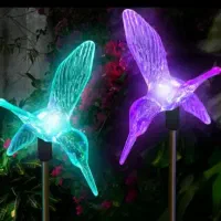 چراغ باغی خورشیدی مدل پرنده