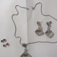 گردنبند و ست نقره