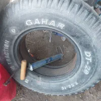 تایر عقب نیسان با تیوب یه جفت