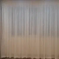 ۵ متر پرده شاین دار  و  پشت دری بالکن