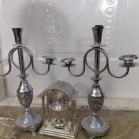شمعدونی  و ساعت