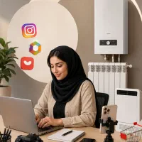 نیروی فروش و محتوا پیج خانم