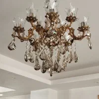 لوستر 5شاخه 10شعله