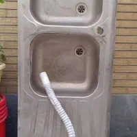 سینک ظرفشویی ۲ قلو