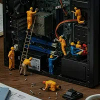 تعمیراسپیکربلوتوثی شارژی برد های الکترونیک کامپیتر