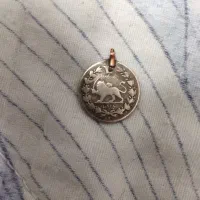 سکه 4گرمی نقره ناصرالدین شاه قاجار