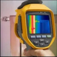 نشت یابی با دستگاه تصویری و حرارتی آمریکایی