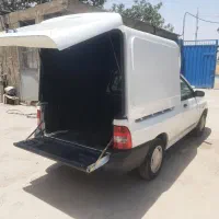 کابین مسقف وانت پراید باربند فایبر گلاس عقب وانت