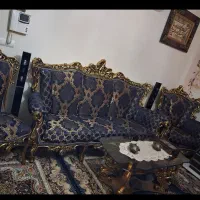 مبل ۹نفره استیل با بوفه