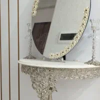 آینه کنسول شمعدان