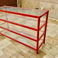 فروش فوری ویترین شیشه ای سه طبقه