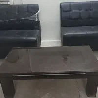 مبلمان اداری چرمی درحد نو