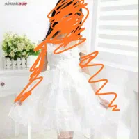 لباس عروس بچه گانه یکی3سال یکی هم 8سال
