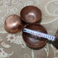 ۳عدد کاسه مسی دانه ۴۰۰