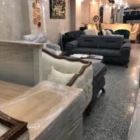 مبل فرانسوی ۸ نفره چوب راش