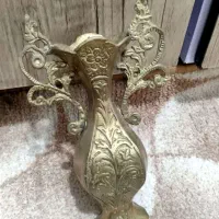 گلدان و قندان و گلاب پاس و جا کلیدی برنز