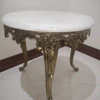 میز گرد برنز