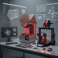 خدمات پرینت سه بعدی  3d طراحی سه بعدی
