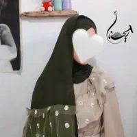 هدشال سبز مدل بابونه
