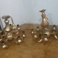 لوستر روکش آب طلا