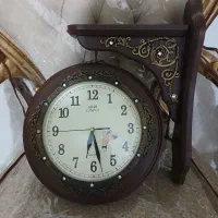 ساعت دیواری دوطرفه