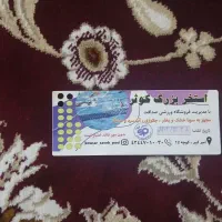 فوروش فوری بیلیط استخر کوثر ۱۷ جلسه مانده